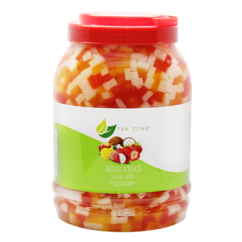 Tea Zone Assorted Yogo Jelly (8.5 lbs) - CustomPaperCup.com