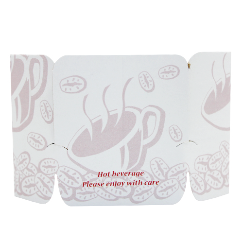 Tulip Cup Jackets - Ivory - 1,000 ct - CustomPaperCup.com