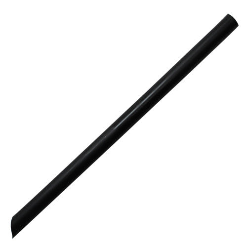 9'' Boba Straws (10mm) - Black - 3,500 ct - CustomPaperCup.com