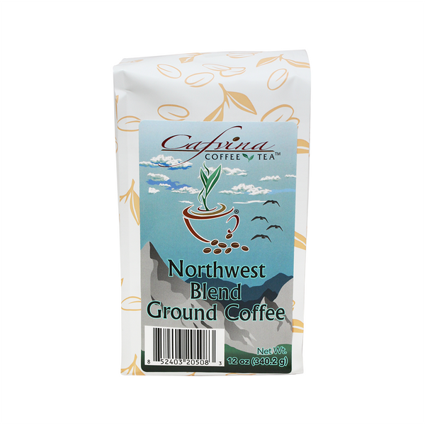 Cafvina Northwest Blend - Ground (12oz) - CustomPaperCup.com Branded Restaurant Supplies