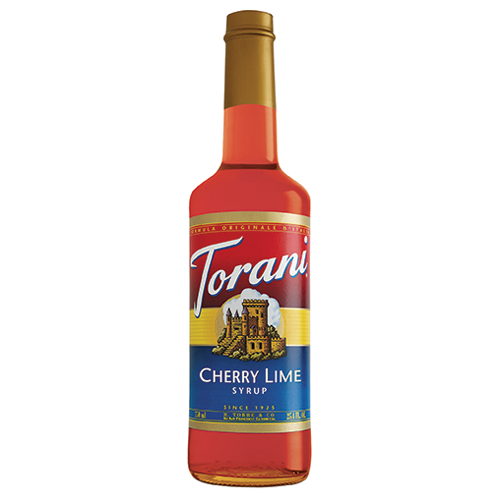 Torani Cherry Lime Syrup (750 mL) - CustomPaperCup.com Branded Restaurant Supplies