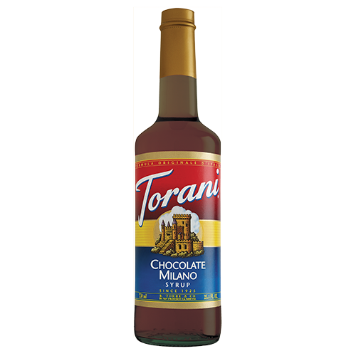 Torani Chocolate Milano Syrup (750 mL) - CustomPaperCup.com Branded Restaurant Supplies