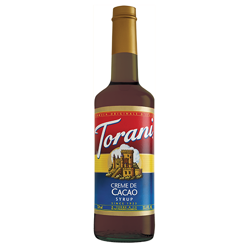 Torani Crème de Cacao Syrup (750 mL) - CustomPaperCup.com Branded Restaurant Supplies
