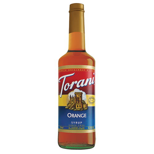 Torani Orange Syrup (750 mL) - CustomPaperCup.com Branded Restaurant Supplies