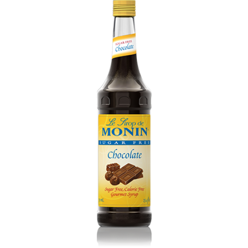 Monin Sugar Free Chocolate Syrup (750mL) - CustomPaperCup.com Branded Restaurant Supplies