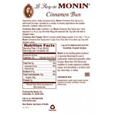 Monin Cinnamon Bun Syrup (750mL) - CustomPaperCup.com Branded Restaurant Supplies