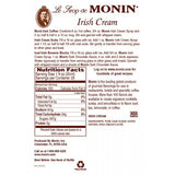 Monin Irish Cream Syrup (750mL) - CustomPaperCup.com Branded Restaurant Supplies