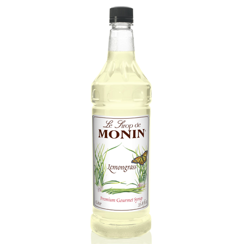 Monin Lemon Grass Syrup (1L) - CustomPaperCup.com Branded Restaurant Supplies