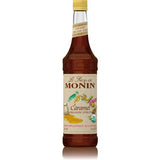 Monin Caramel Organic Syrup (750mL) - CustomPaperCup.com Branded Restaurant Supplies
