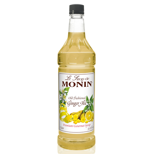 Monin Old Fashion Ginger Ale Syrup (1L) - CustomPaperCup.com Branded Restaurant Supplies