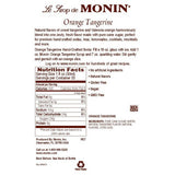 Monin Orange Tangerine Syrup (1L) - CustomPaperCup.com Branded Restaurant Supplies
