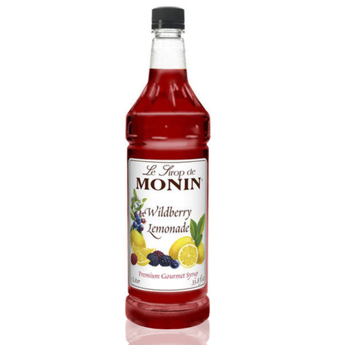 Monin Wildberry Lemonade Syrup (1L) - CustomPaperCup.com Branded Restaurant Supplies