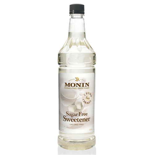 Monin Sugar Free Sweetener Syrup (1L) - CustomPaperCup.com Branded Restaurant Supplies
