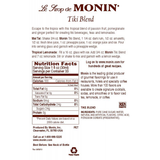 Monin Tiki Blend Syrup (1L) - CustomPaperCup.com Branded Restaurant Supplies