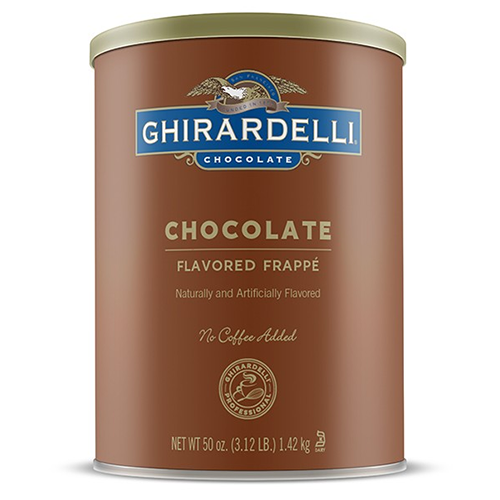Ghirardelli Chocolate Frappé (3.12 lbs) - CustomPaperCup.com Branded Restaurant Supplies