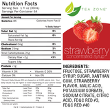 Tea Zone Strawberry Syrup (64oz) - CustomPaperCup.com Branded Restaurant Supplies