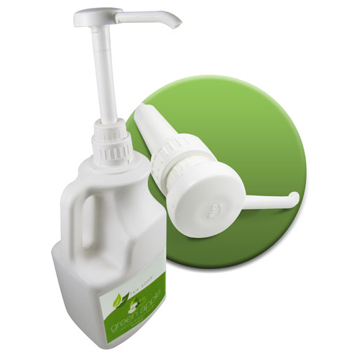 Tea Zone Syrup Pump - CustomPaperCup.com Branded Restaurant Supplies