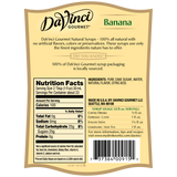 DaVinci All Natural Banana Flavored Syrup (700mL) - CustomPaperCup.com Branded Restaurant Supplies