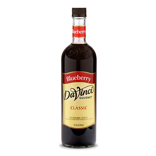 DaVinci Classic Blueberry Syrup (750mL) - CustomPaperCup.com Branded Restaurant Supplies