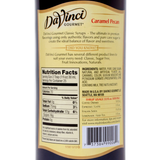 DaVinci Classic Caramel Pecan Syrup (750mL) - CustomPaperCup.com Branded Restaurant Supplies