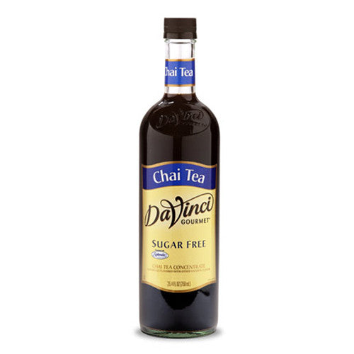 DaVinci Sugar Free Chai Tea Concentrate (750mL) - CustomPaperCup.com Branded Restaurant Supplies