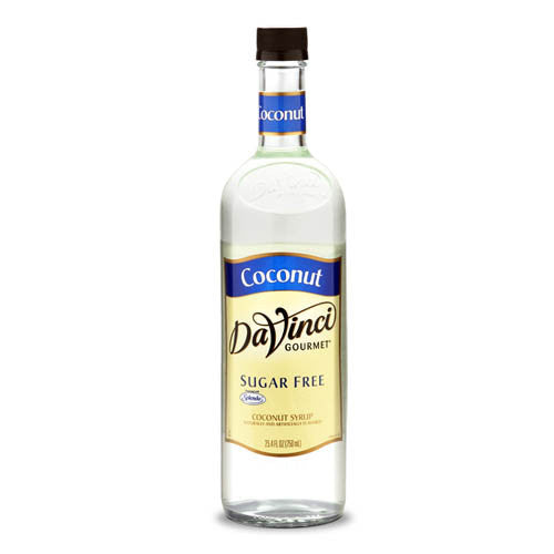 DaVinci Sugar Free Coconut Syrup (750mL) - CustomPaperCup.com Branded Restaurant Supplies
