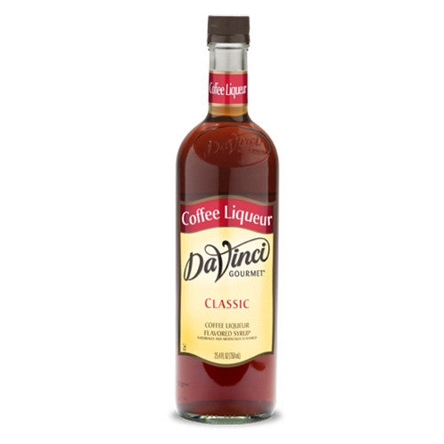 DaVinci Classic Coffee Liqueur Syrup (750mL) - CustomPaperCup.com Branded Restaurant Supplies