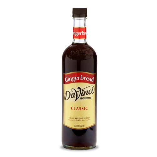 DaVinci Classic Gingerbread Syrup (750mL) - CustomPaperCup.com Branded Restaurant Supplies