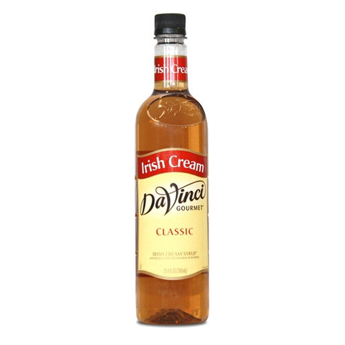 DaVinci Classic Irish Cream Syrup (750mL) - CustomPaperCup.com Branded Restaurant Supplies
