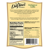 DaVinci Natural Single Origin Madagascar Vanilla Syrup (700mL) - CustomPaperCup.com Branded Restaurant Supplies