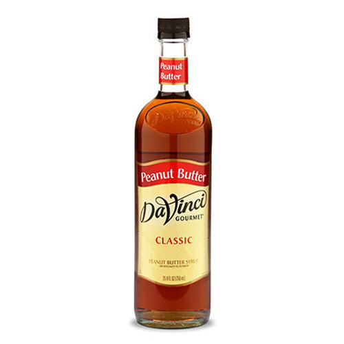 DaVinci Classic Peanut Butter Syrup (750mL) - CustomPaperCup.com Branded Restaurant Supplies