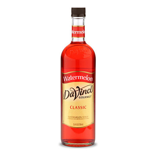 DaVinci Classic Watermelon Syrup (750mL) - CustomPaperCup.com Branded Restaurant Supplies