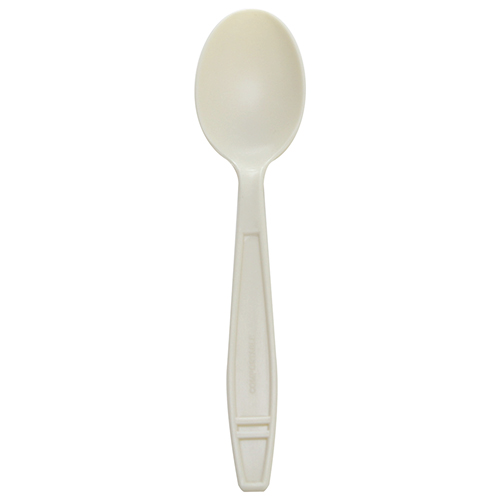 Eco-Friendly Heavy Weight Bio-Based Tea Spoons - 1,000 ct - CustomPaperCup.com