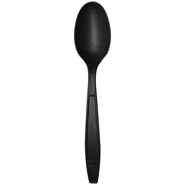 Eco-Friendly Heavy Weight Bio-Based Tea Spoons - Black - 1000 ct - CustomPaperCup.com
