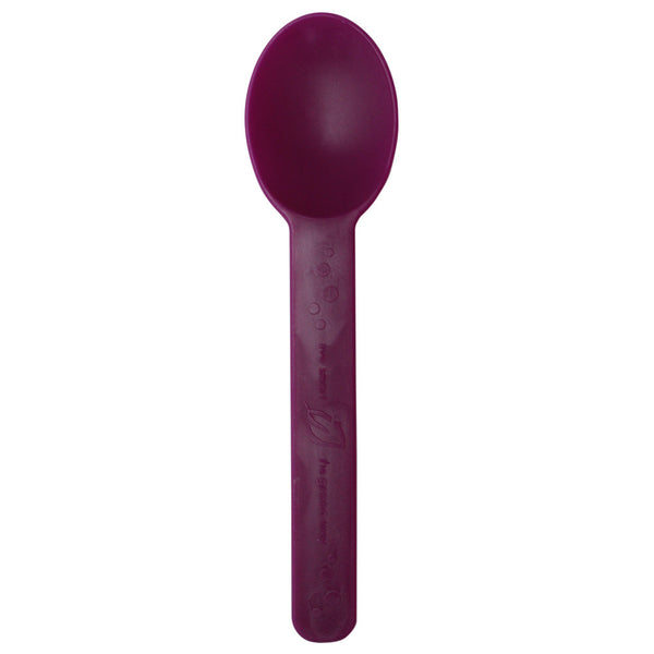 Eco-Friendly Heavy Weight Bio-Based Spoons - Berry - 1,000 ct - CustomPaperCup.com