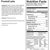Cappuccine Frosted Latte Frappe Mix (3 lbs) - CustomPaperCup.com Branded Restaurant Supplies