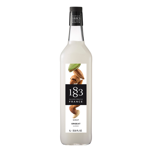 1883 Maison Routin Almond (Orgeat) Syrup (1L) - CustomPaperCup.com Branded Restaurant Supplies