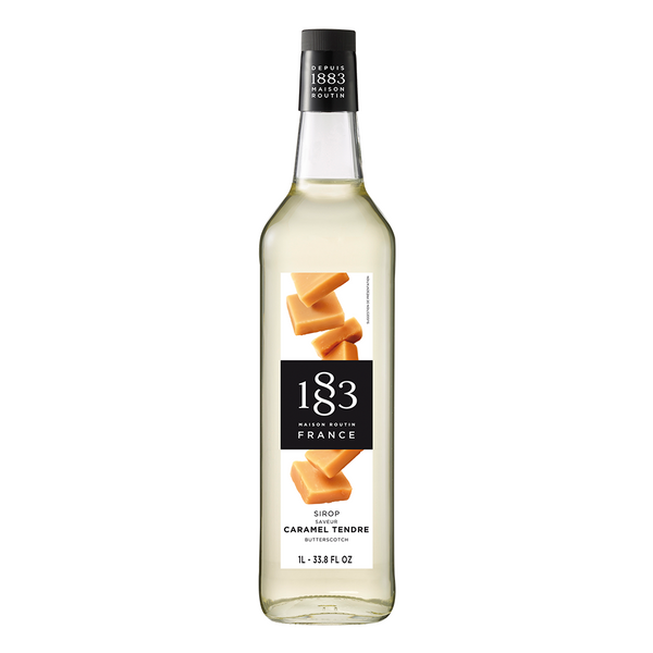 1883 Maison Routin Butterscotch Syrup (1L) - CustomPaperCup.com Branded Restaurant Supplies