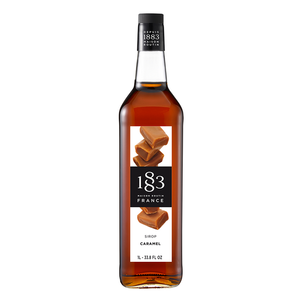1883 Maison Routin Caramel Syrup (1L) - CustomPaperCup.com Branded Restaurant Supplies