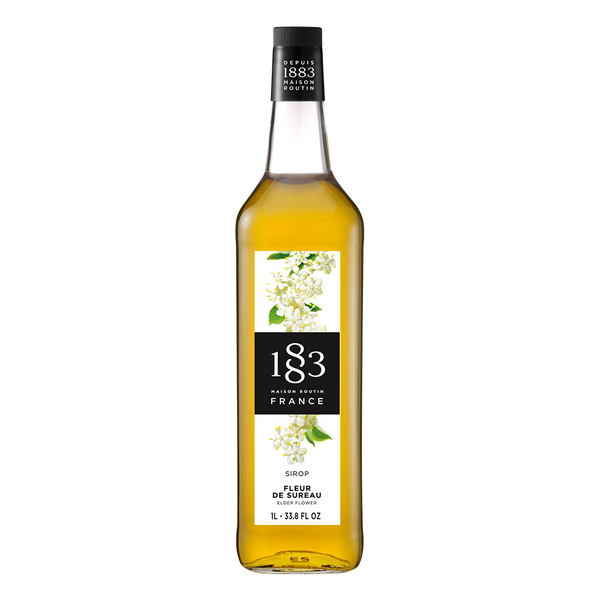 1883 Maison Routin Elderflower Syrup (1L) - CustomPaperCup.com Branded Restaurant Supplies
