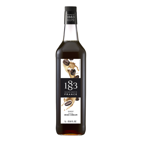 1883 Maison Routin Irish Cream Syrup (1L) - CustomPaperCup.com Branded Restaurant Supplies