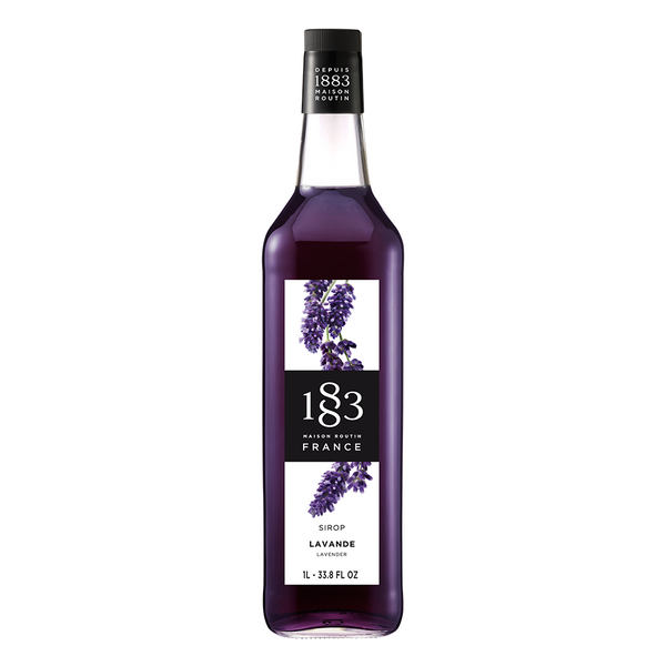 1883 Maison Routin Lavender Syrup (1L) - CustomPaperCup.com Branded Restaurant Supplies
