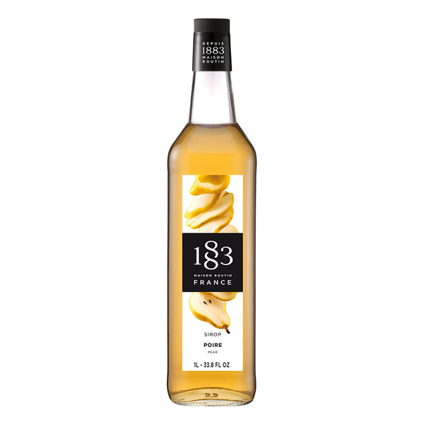 1883 Maison Routin Pear Syrup (1L) - CustomPaperCup.com Branded Restaurant Supplies