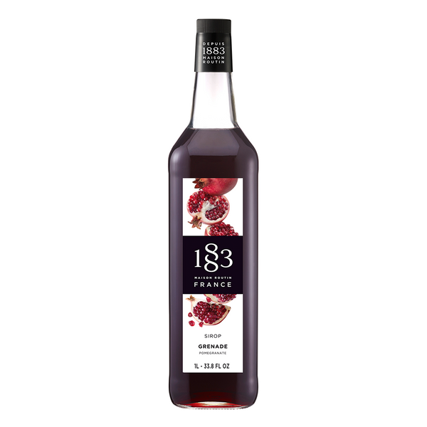 1883 Maison Routin Pomegranate Syrup (1L) - CustomPaperCup.com Branded Restaurant Supplies