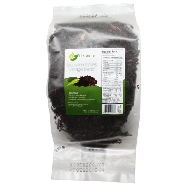Tea Zone "Vintage Blend" Black Tea Leaves - Bag (8.46oz) - CustomPaperCup.com