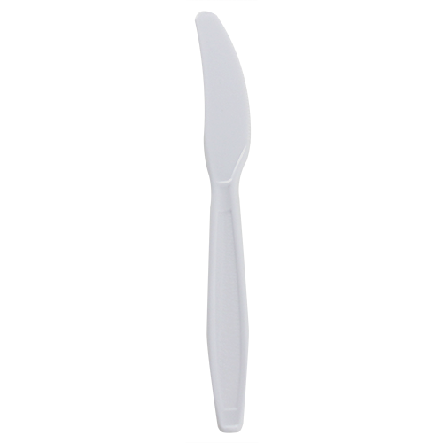 Karat PP Extra Heavy Weight Knives - White - 1,000 ct - CustomPaperCup.com