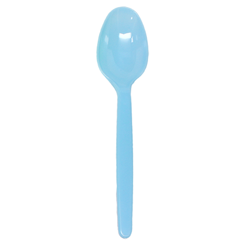 Karat PS Heavy Weight Tea Spoons - Blue - 1,000 ct - CustomPaperCup.com