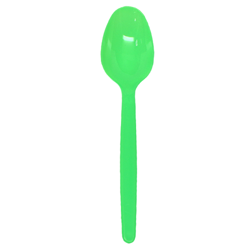 Karat PS Heavy Weight Tea Spoons - Green - 1,000 ct - CustomPaperCup.com