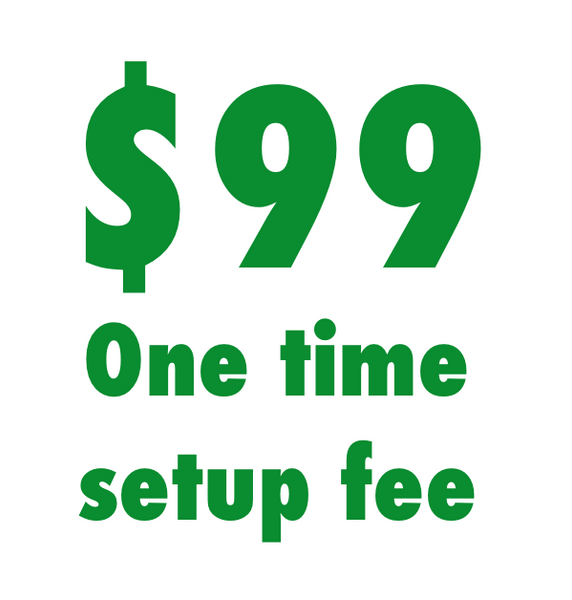 $99 One time setup fee - CustomPaperCup.com