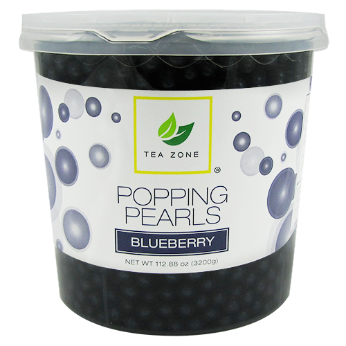 Tea Zone Blueberry Popping Pearls (7 lbs) - CustomPaperCup.com
